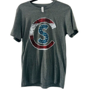 Cole Swindell Patriotic Armed Forces Overseas T Shirt Women's Size M